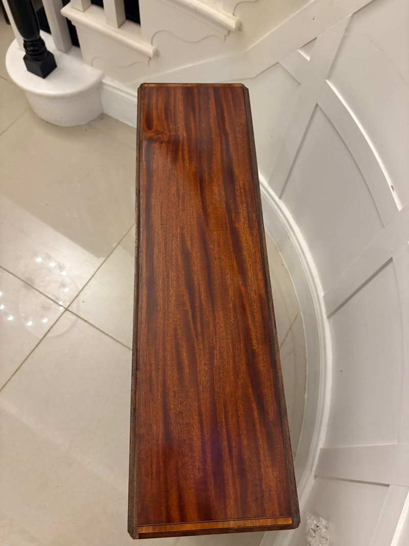 Antique Quality Edwardian Inlaid Mahogany Sutherland Table